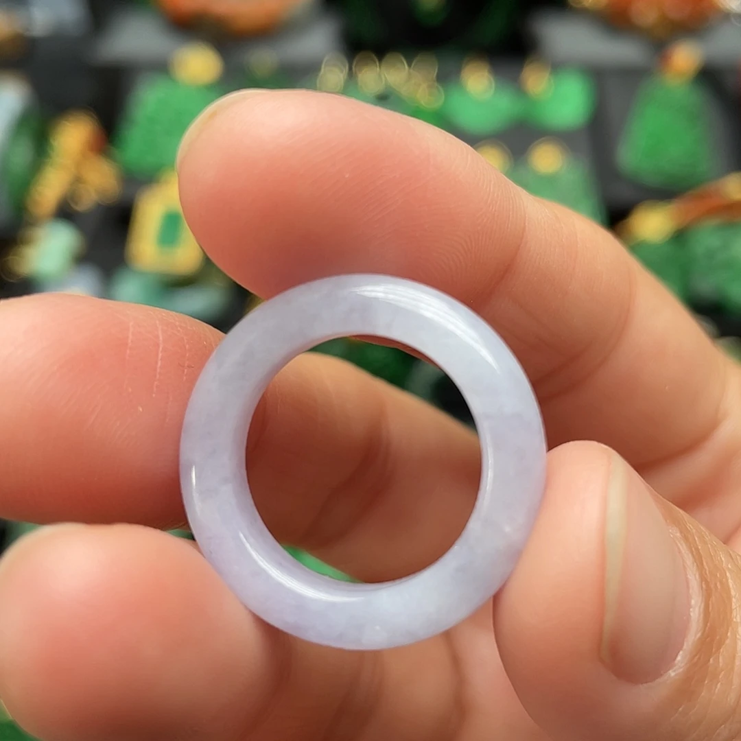 翡翠未镶嵌戒指13