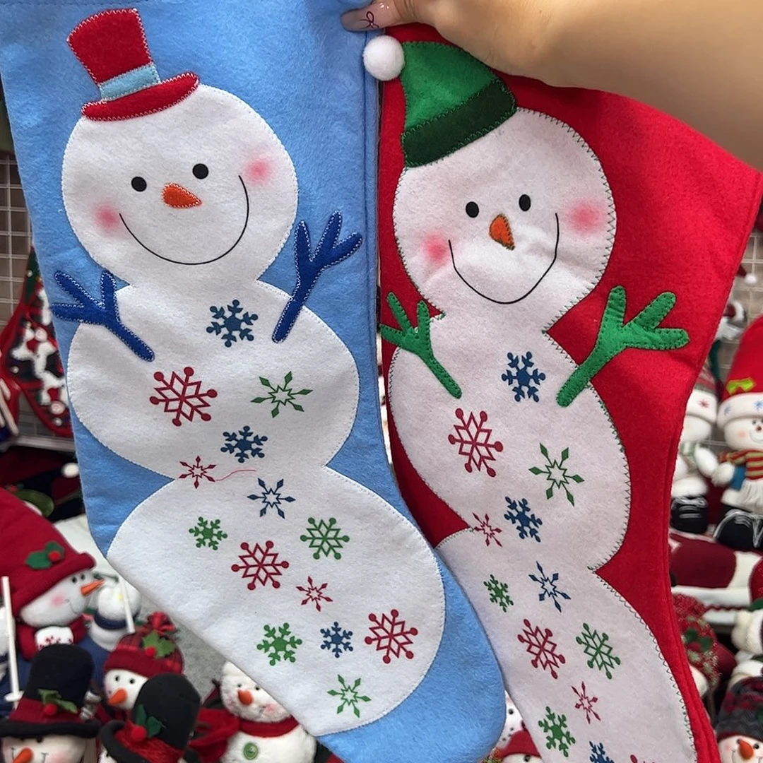 圣诞袜子一对轻薄