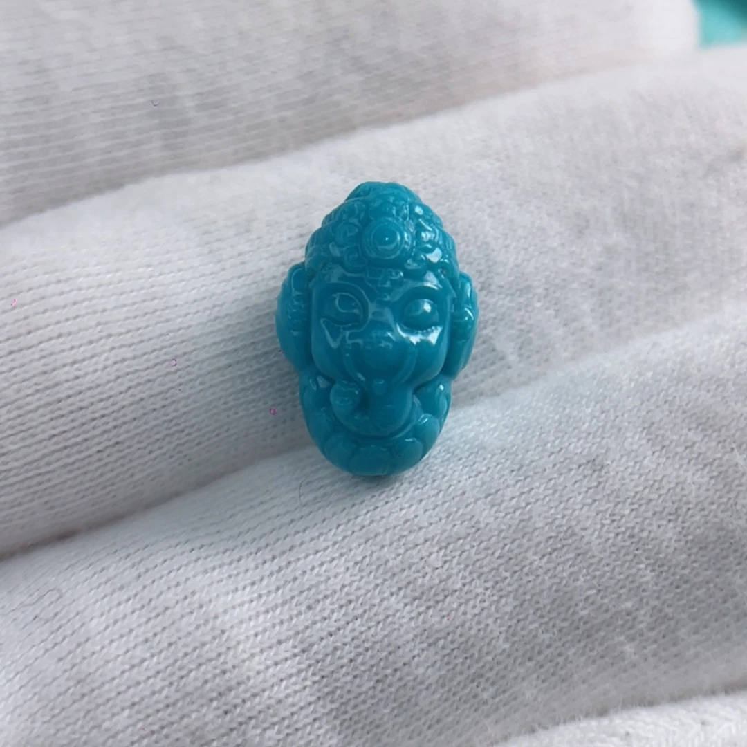 绿松石颈饰未镶嵌卡10.2-14.8-9