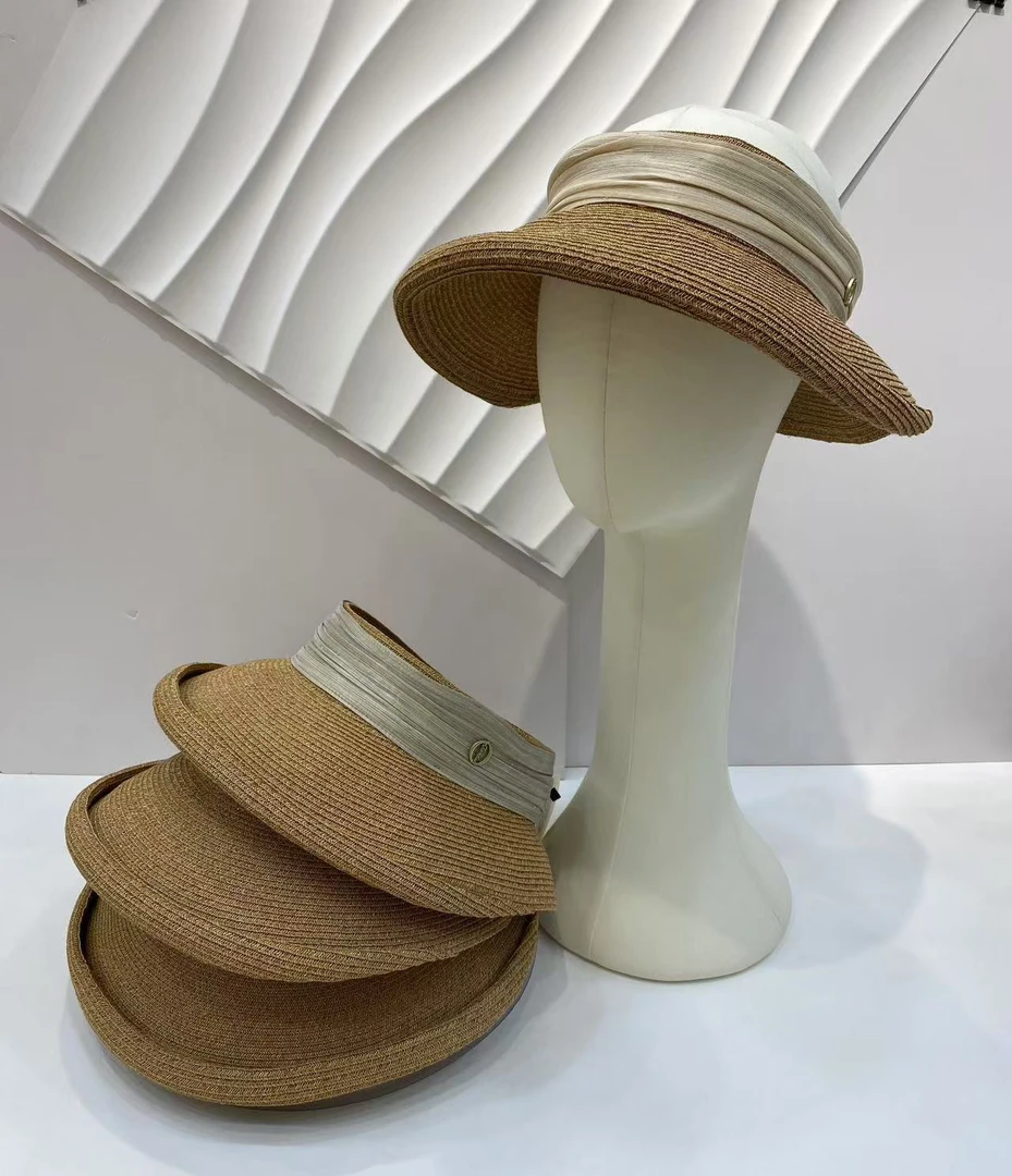 帽之都新款卷边遮阳空顶帽