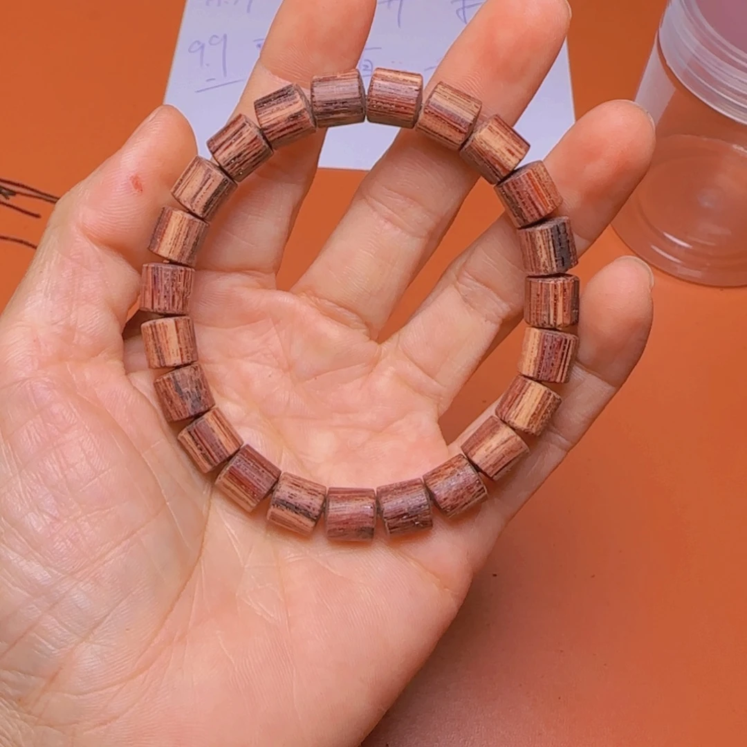 藤类降真香白油直桶珠