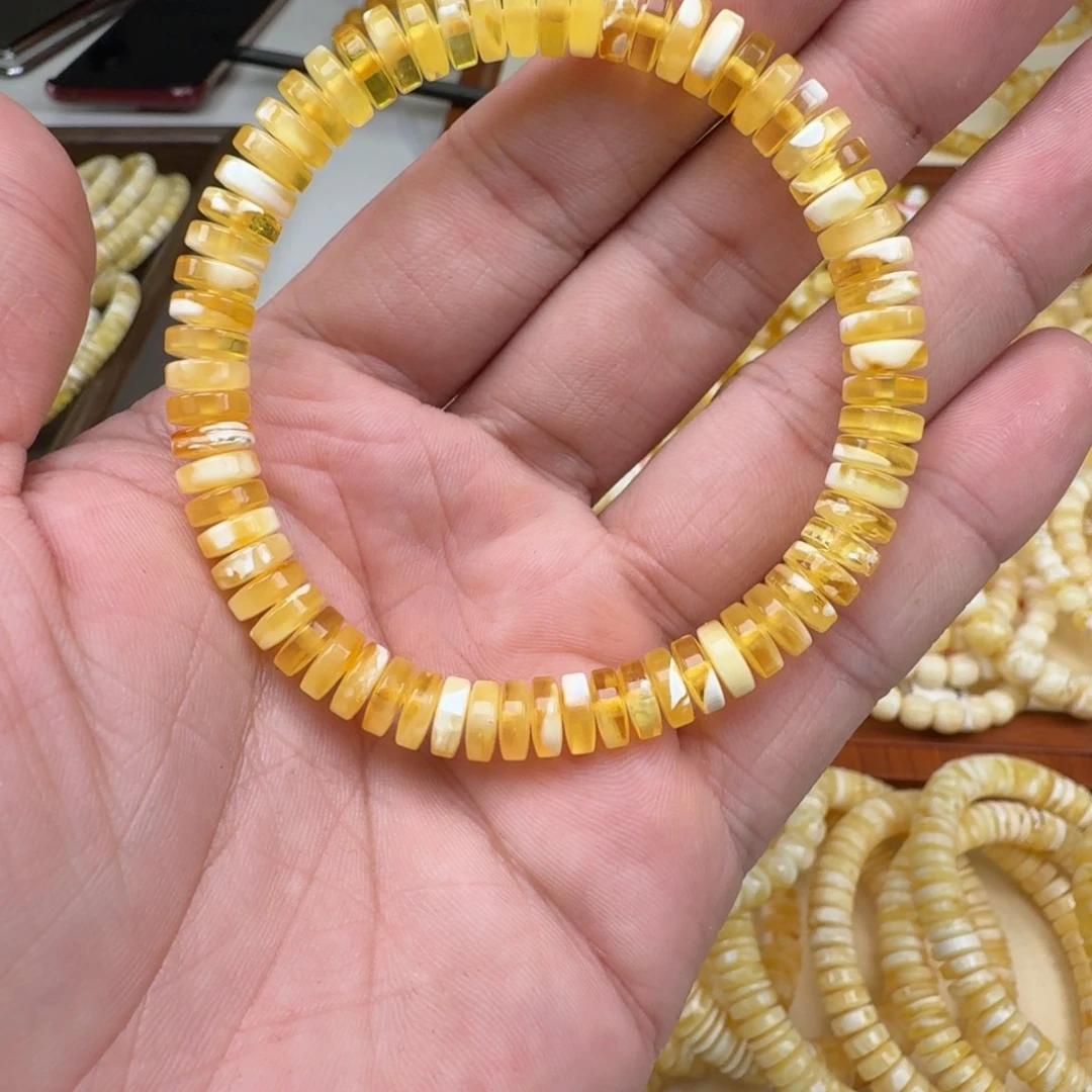 手链琥珀未镶嵌8mm