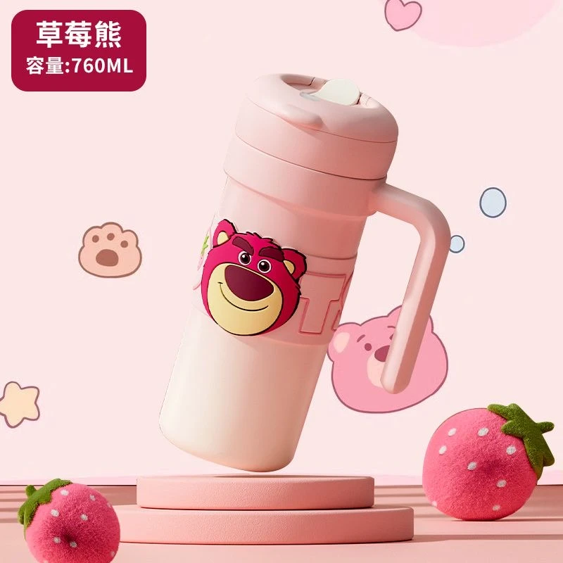 米奇居家办公专用保温杯高颜值新款男女士果茶杯子儿童316水壶