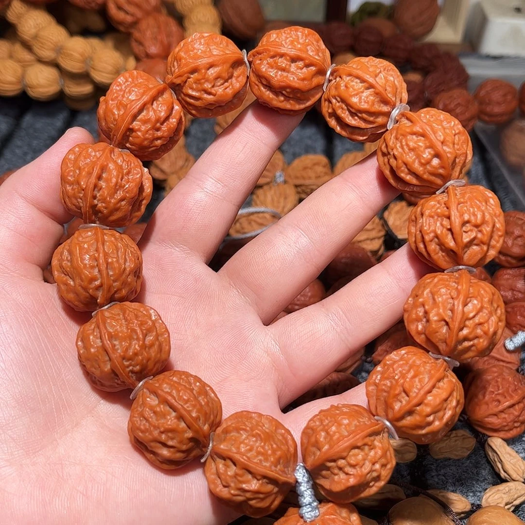 文玩核桃手串粗筋手持25