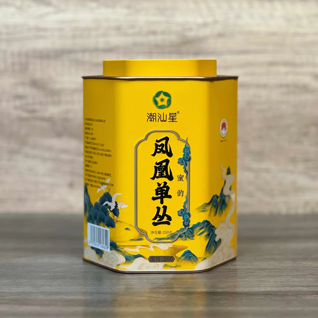 潮汕星凤凰单丛茶A200蜜韵单丛茶250克罐装潮州原产地蜜兰香