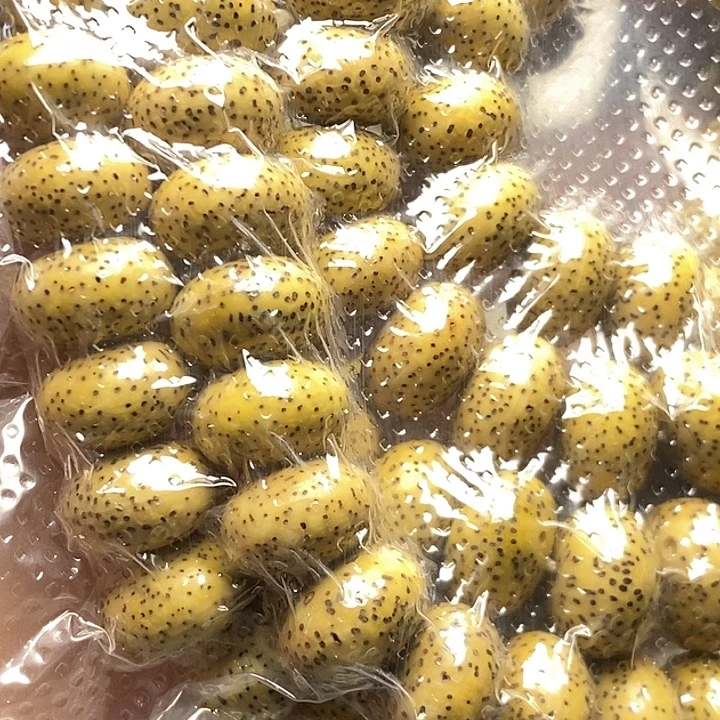 用***8手串星月菩提原生态鸡油黄13/9素