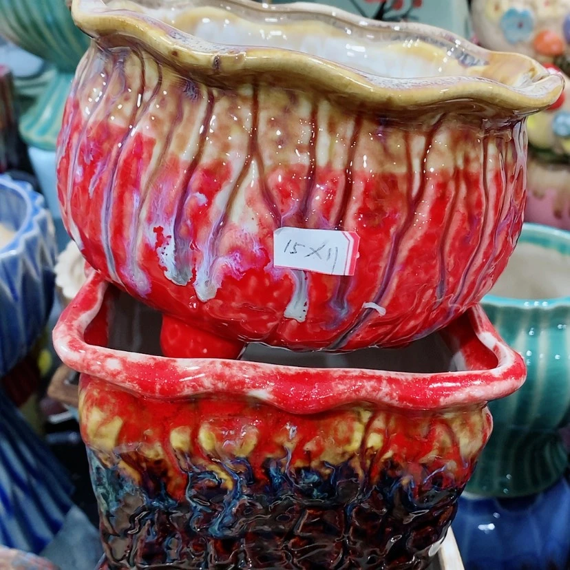 【闪购商品】陶瓷陶瓷花盆，多肉花盆