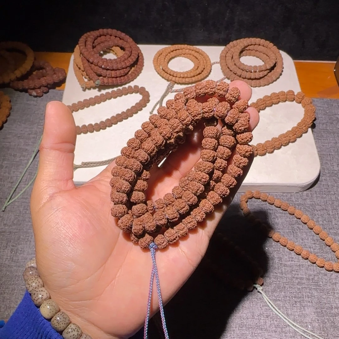 金刚菩提手串定制平细脖挂