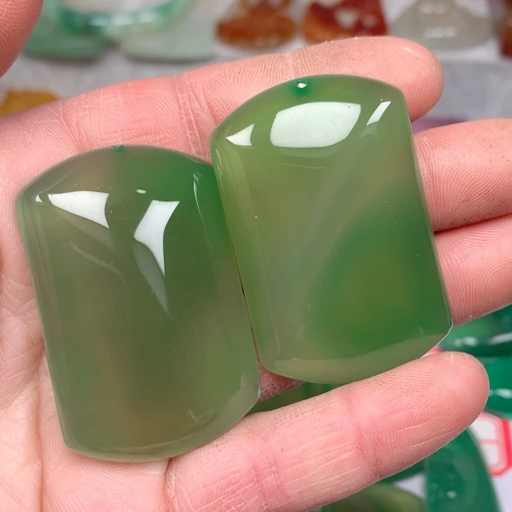 玛瑙/玉髓颈饰未镶嵌N****