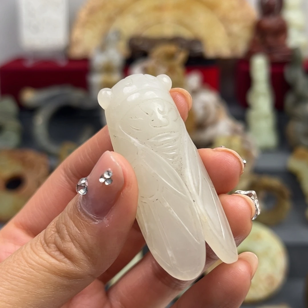 和田玉未镶嵌颈饰鉴古藏珍鉴古藏珍