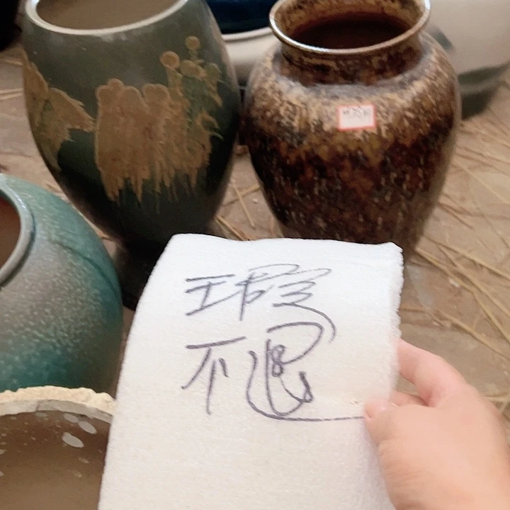 天***Z景德镇精品花盆栽适合盆栽