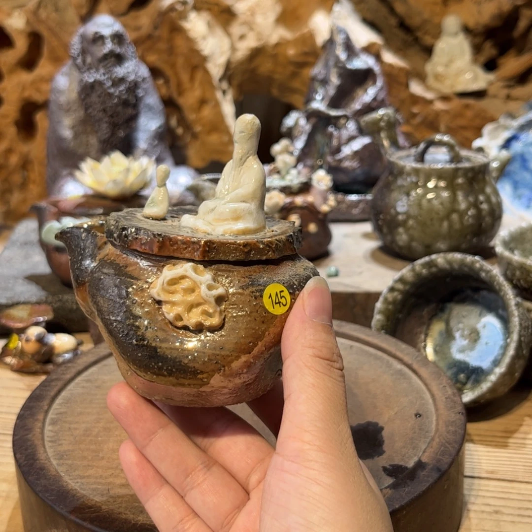 【闪购商品】柴烧手工茶具茶器145