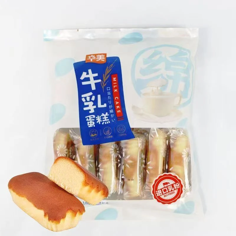 华美面包蛋糕小面包牛乳蛋糕糕点食品营养早餐拔丝休闲零食