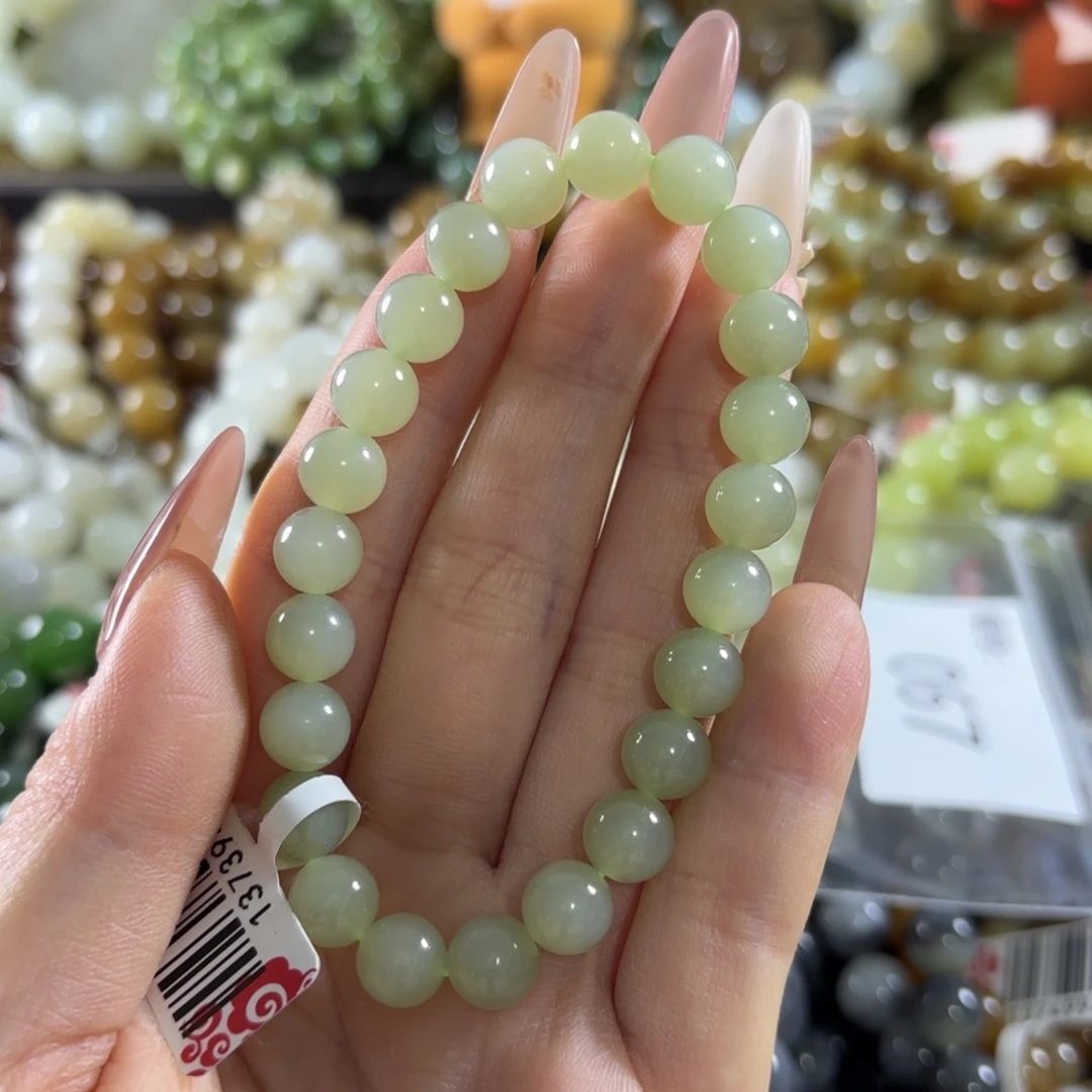 和田玉未镶嵌手链67