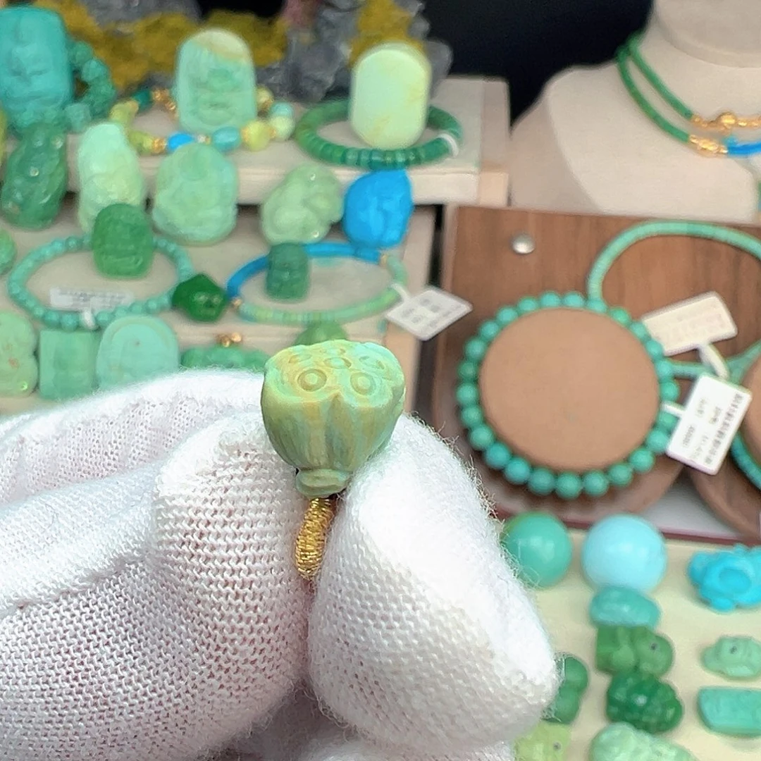 绿松石未镶嵌主播夏