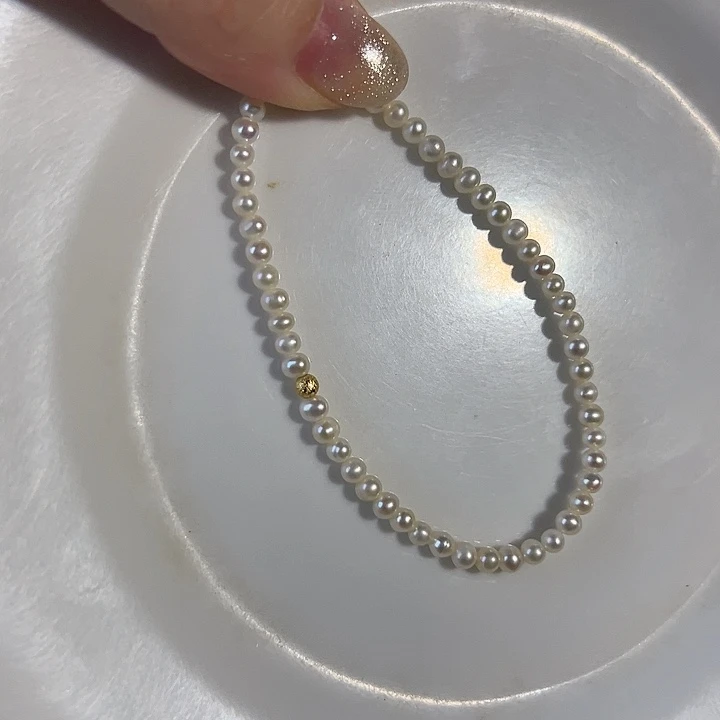 银S925镶嵌淡水珍珠设计款珠宝首饰