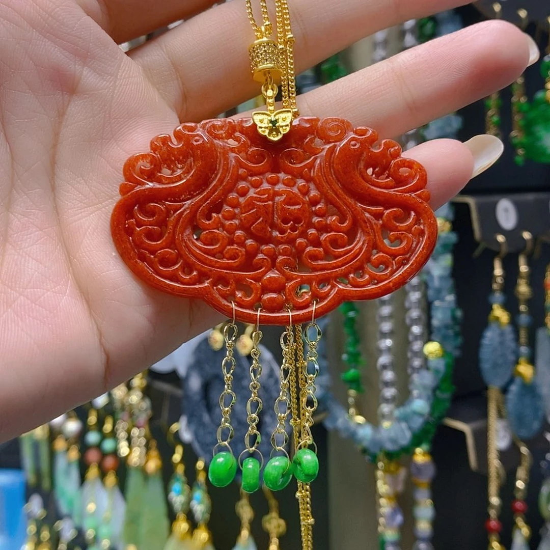 未镶嵌翡翠耳饰翡翠