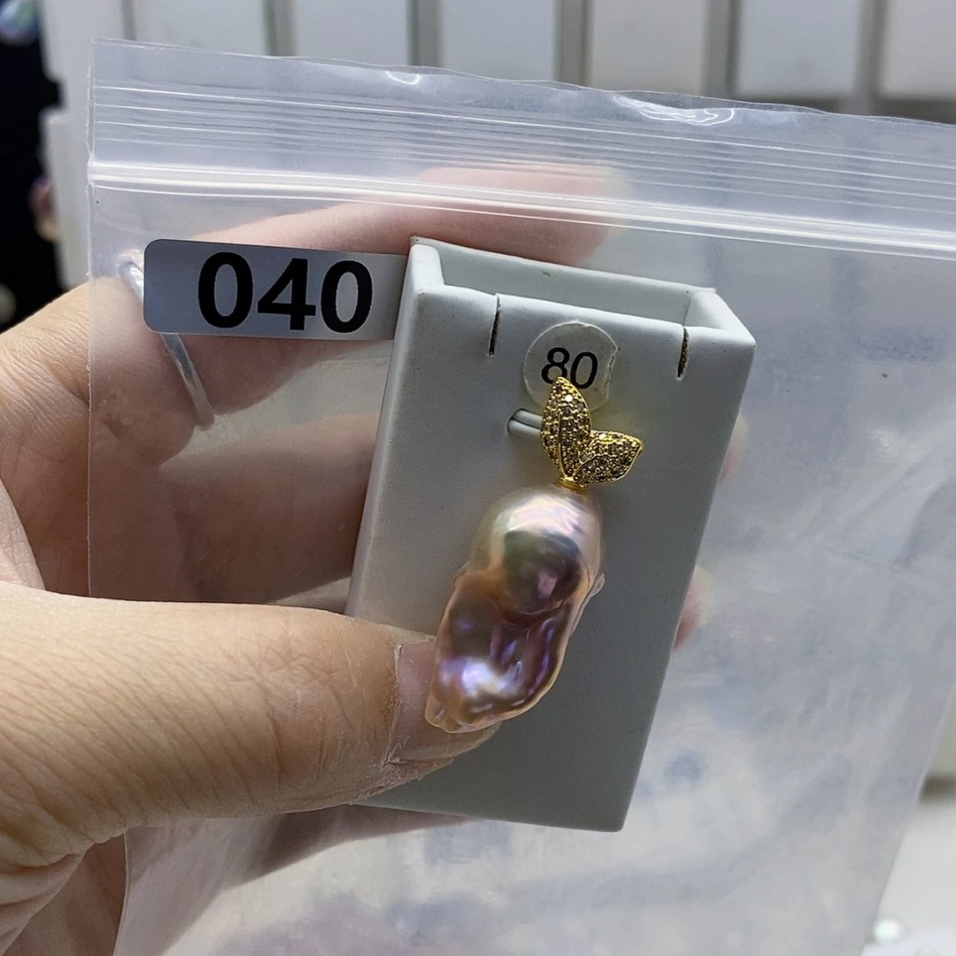 颈饰合金淡水珍珠