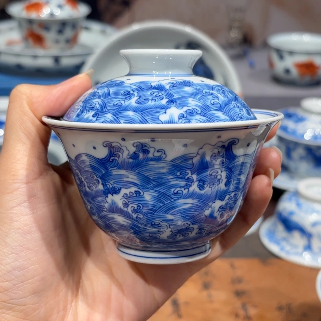 手工手绘陶瓷茶具