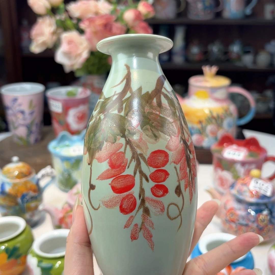 景德镇手绘高温釉下彩陶瓷茶具