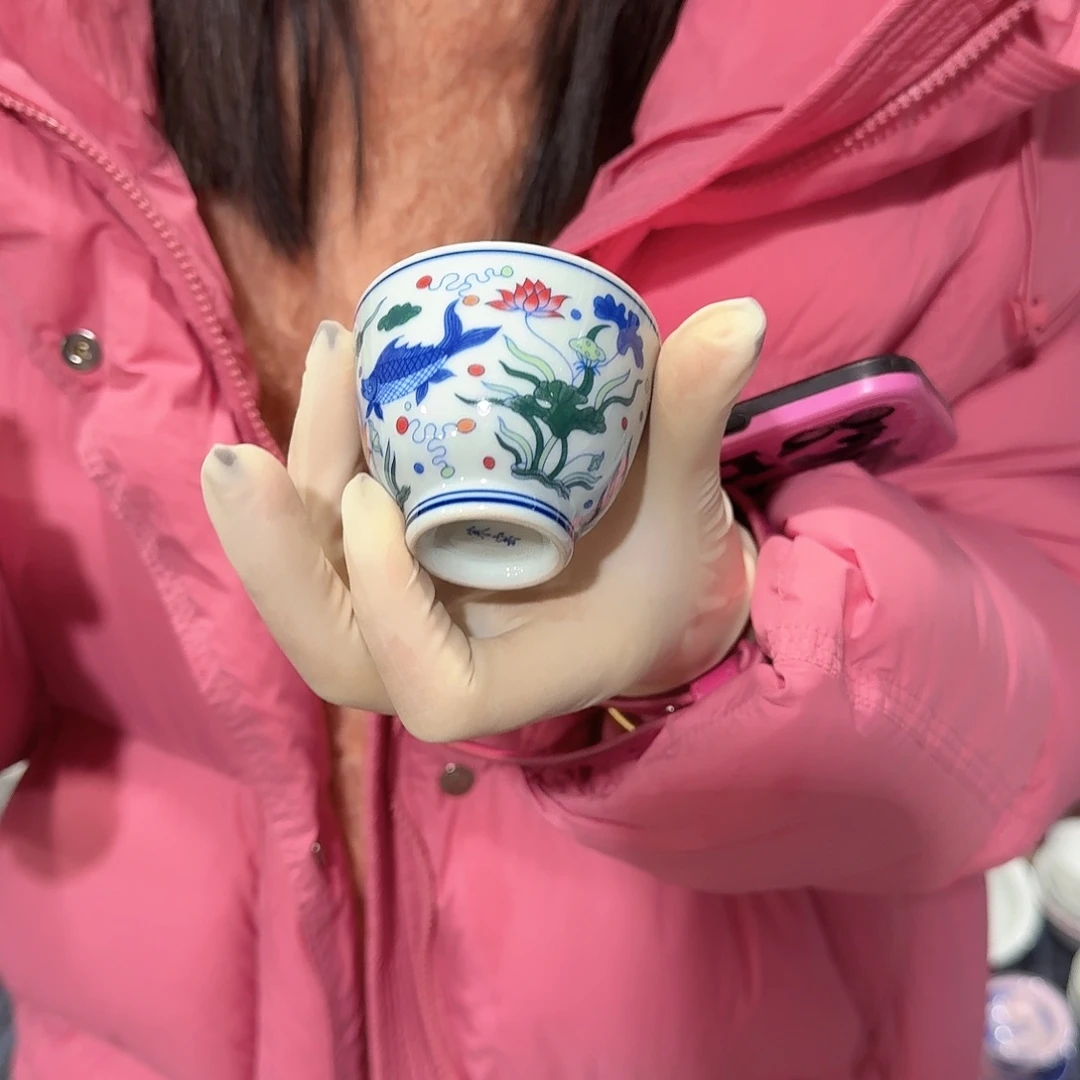 瓷摆件//////景德镇陶瓷瓷器。杯。