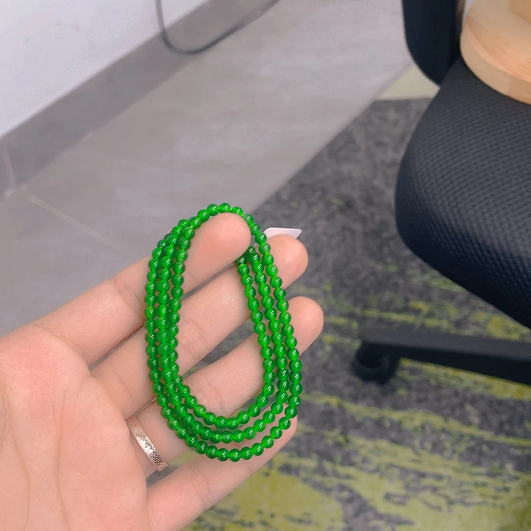 翡翠未镶嵌项链卡4