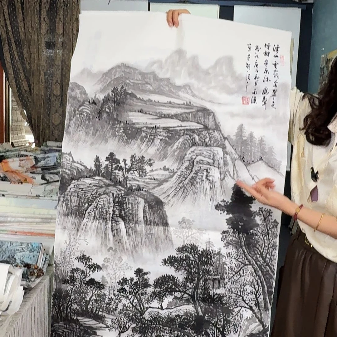 纯手绘的好看作品