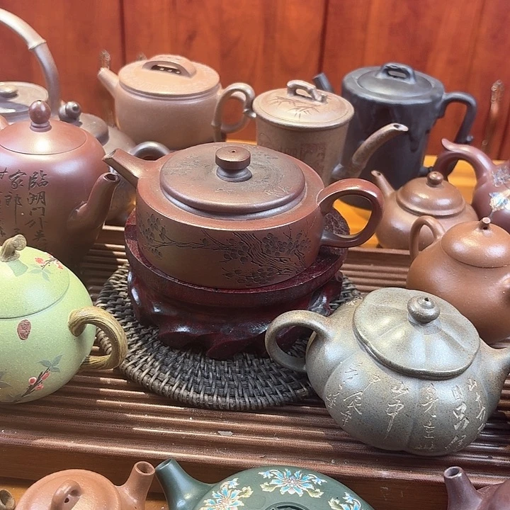 茶壶紫砂处理一把