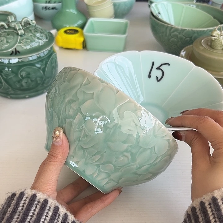 小米茶器龙泉青瓷