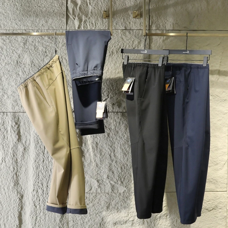 年底甩货巨好看！男士秋冬弹力户外休闲防风软壳休闲裤071