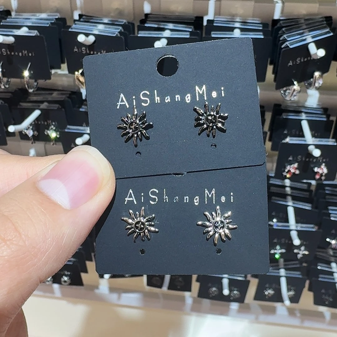 锆石合金925银双色太阳