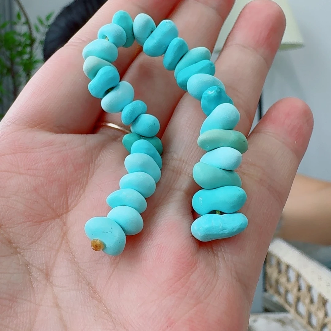未镶嵌绿松石珠宝奇石