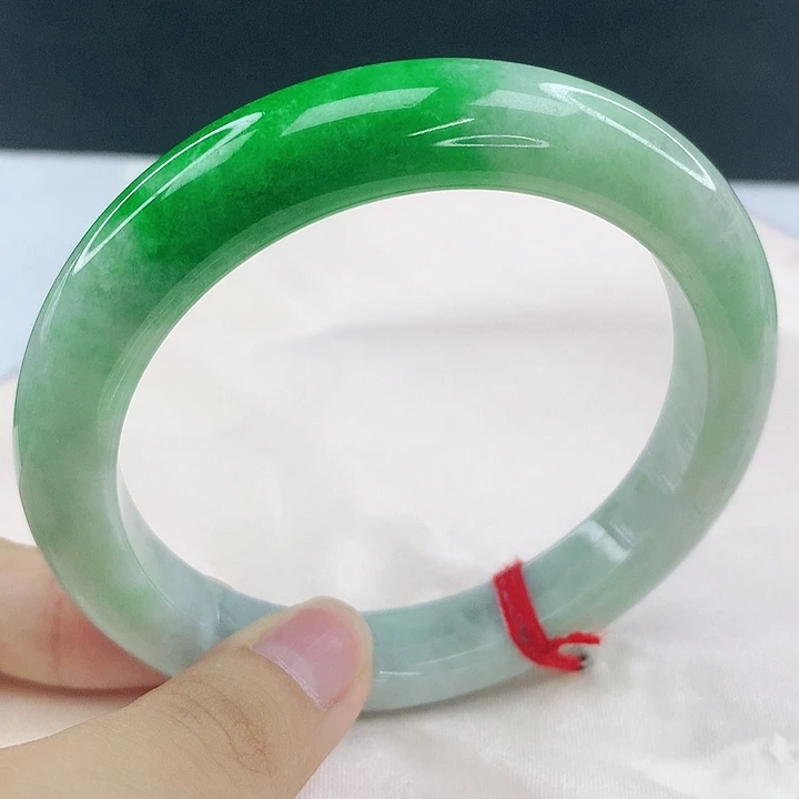 未镶嵌手镯翡翠圈63，0B014