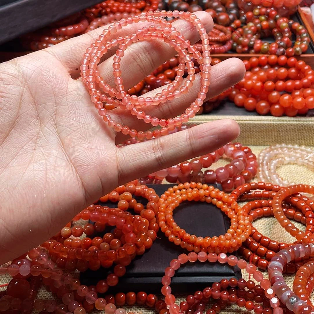手链未镶嵌南红玛瑙