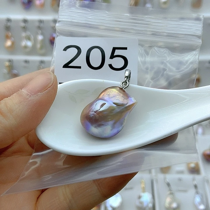 淡水珍珠颈饰银S925镶嵌