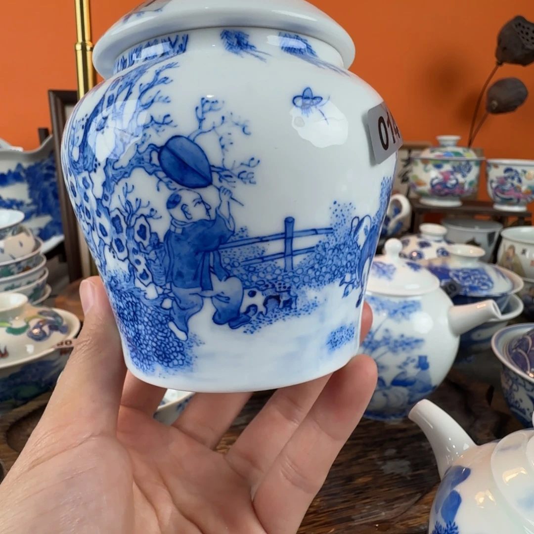 瓷片景德镇手绘青花瓷器077