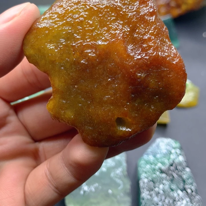 定制翡翠未镶嵌翡翠片料定制