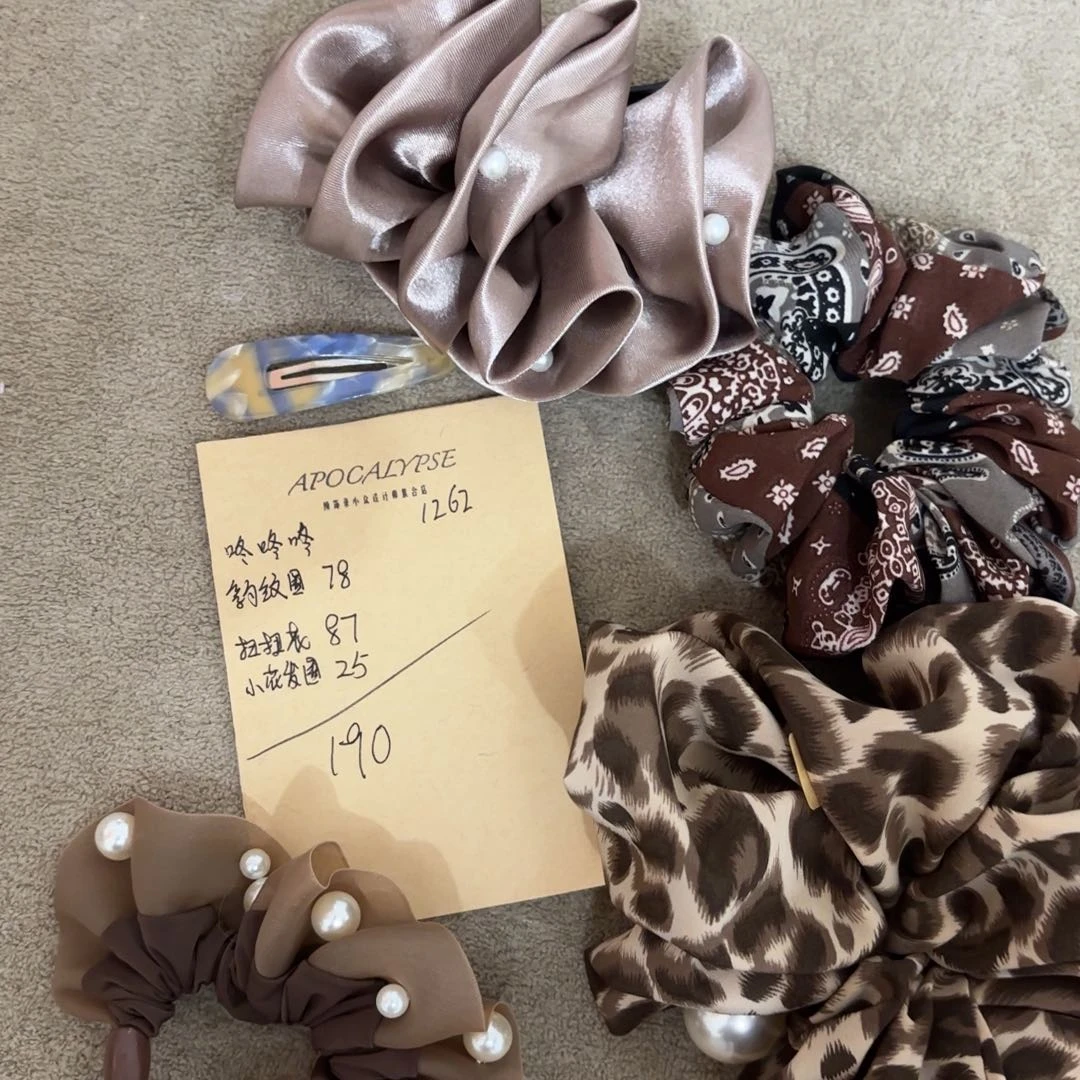 咚***咚布艺铁合金泡菜秋冬新款发饰no退换