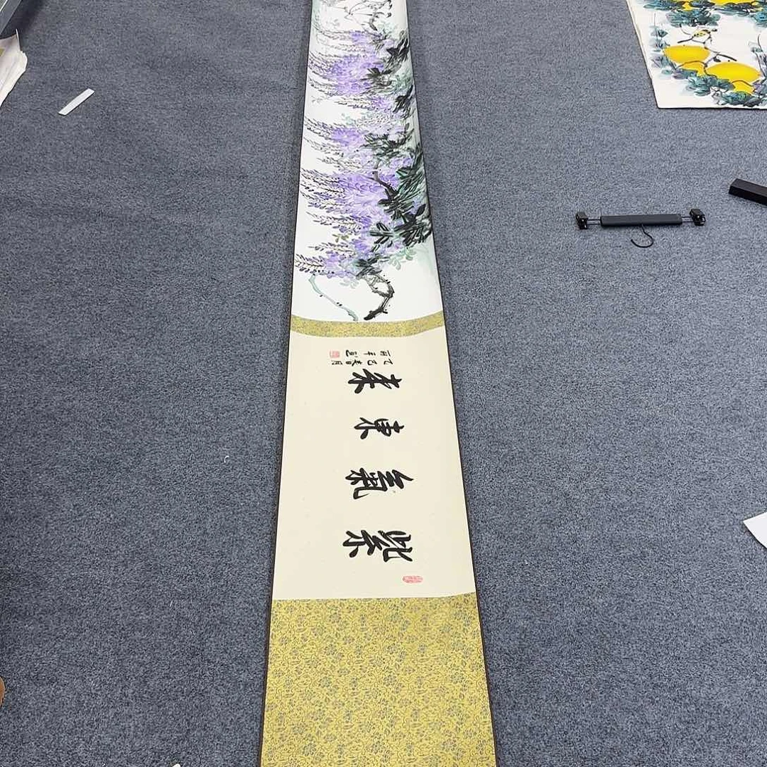 国画作品小姐姐放漏中