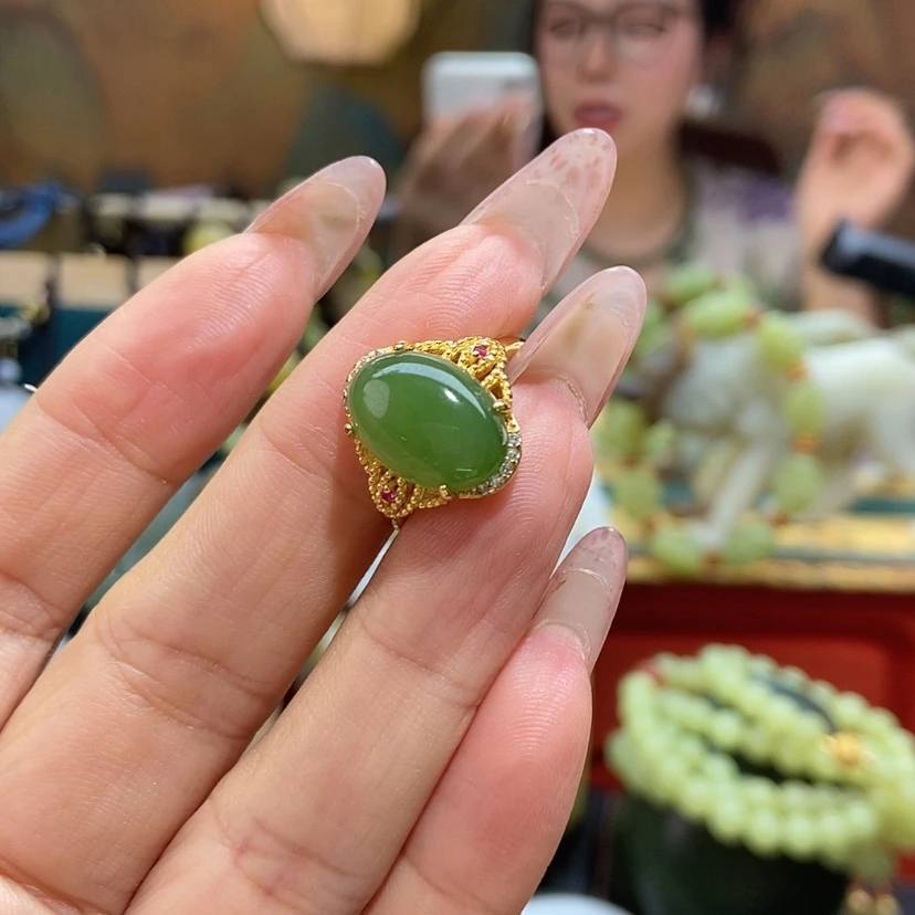 【闪购商品】未镶嵌戒指和田玉