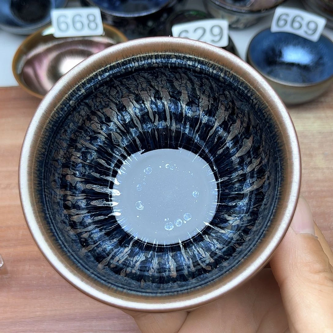 茶盏陶瓷建盏陶瓷茶具