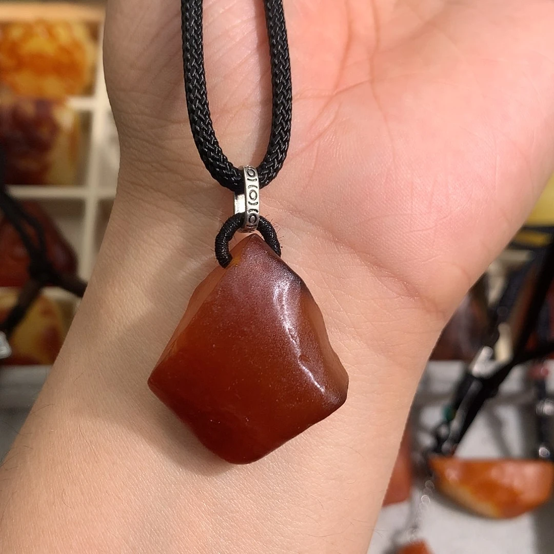 蜜蜡裸石未镶嵌你