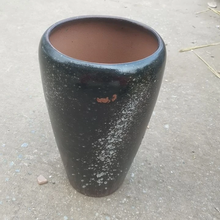 红陶19/37瑕疵一个盆