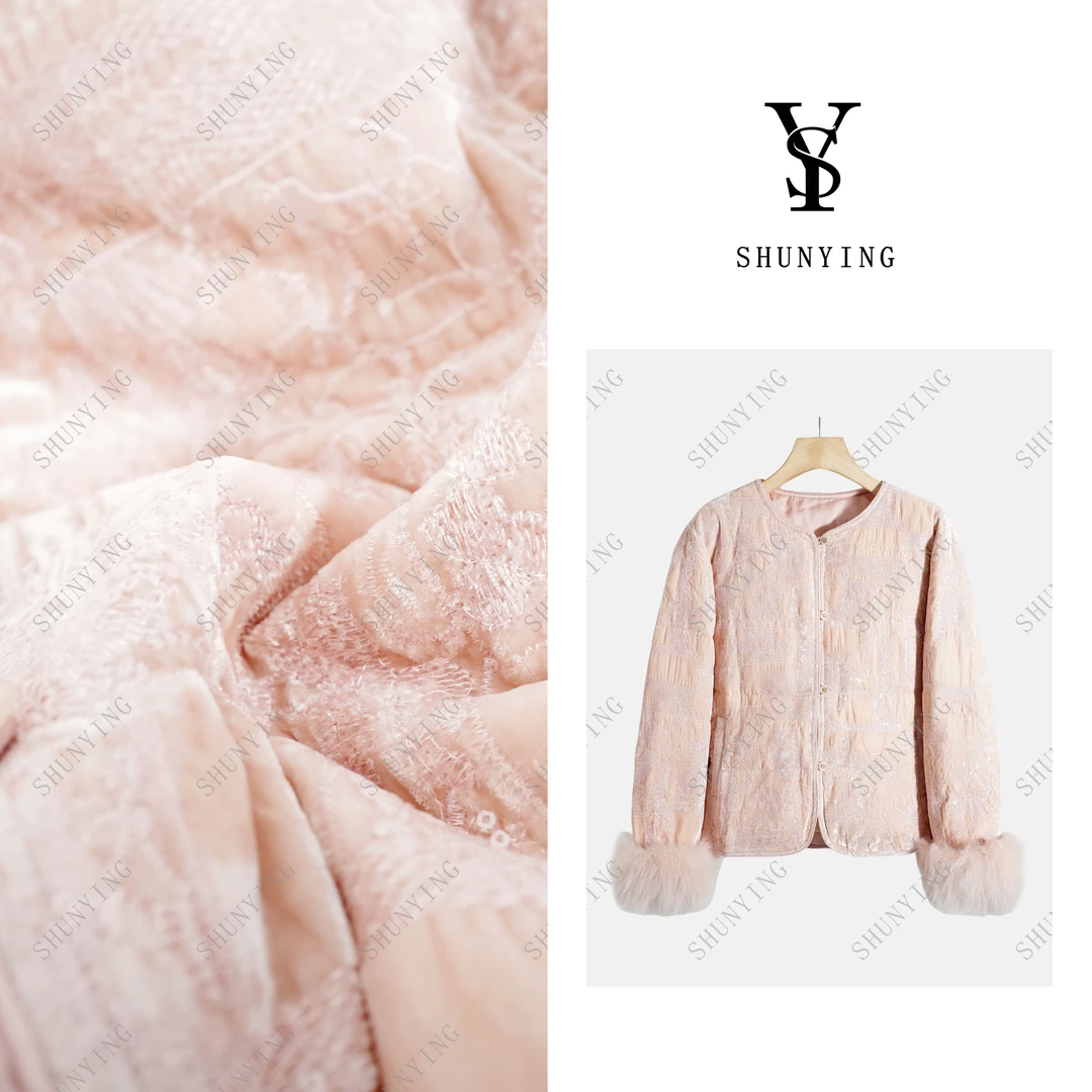 【仟娜】品质感爆棚！气质减龄国风保暖加绒时尚羽绒服SY66YRF66322