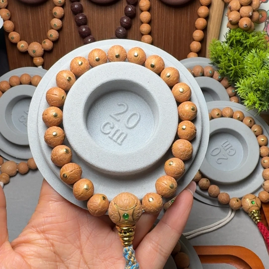 贫***来凤眼菩提手串尼泊尔凤眼