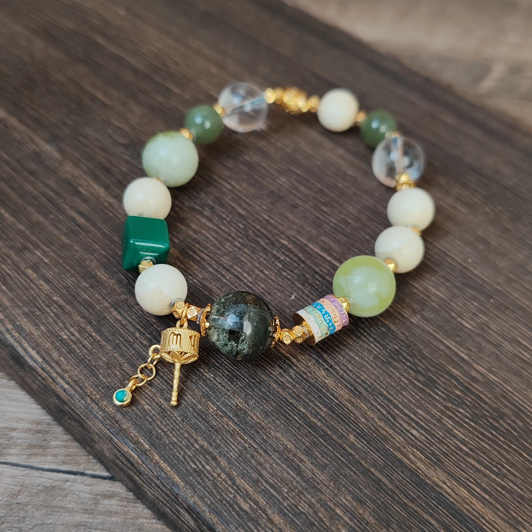 【挪威森林】猛犸 多宝设计款单圈手串