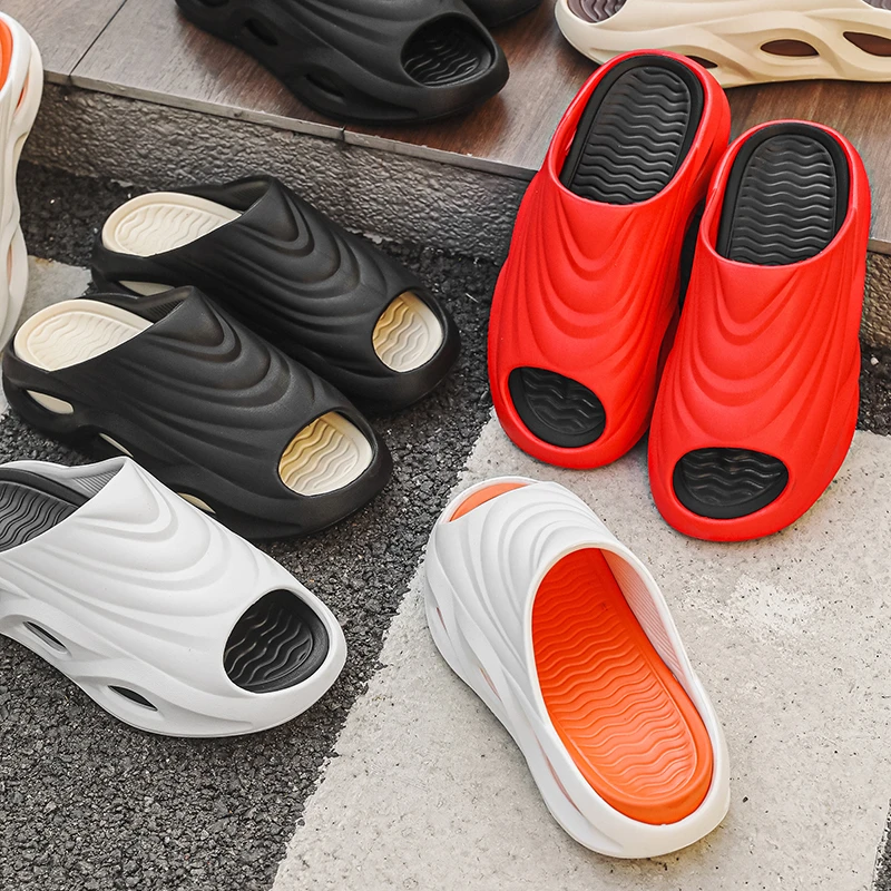 2025最新款情侣户外运动休闲一脚蹬懒人拖鞋防滑耐磨沙滩凉拖半拖
