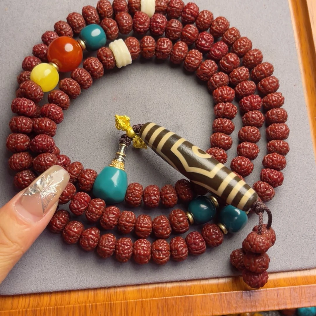 金刚菩提吊坠一代纯血老树王六瓣