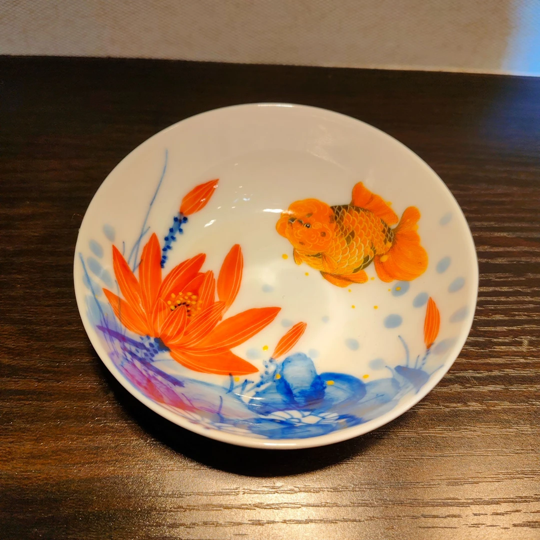 【闪购】金玉满堂红莲花普洱杯