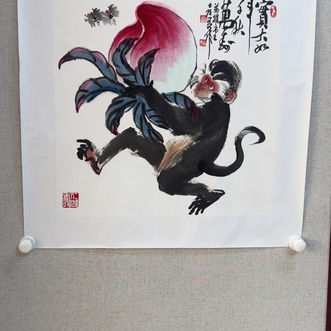 国画亲笔手绘原创作品